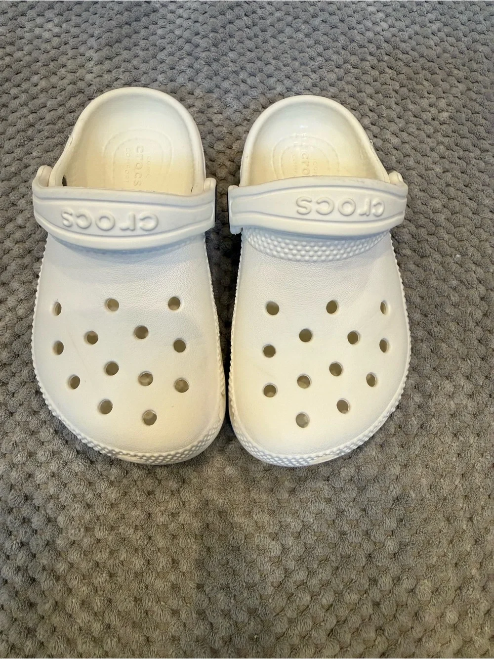 Crocs Classic Clog - Toddler - White 8 Unisex